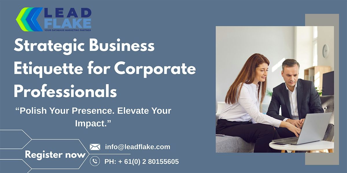 Essential Business Etiquette for Every Professional Workshop - George Town