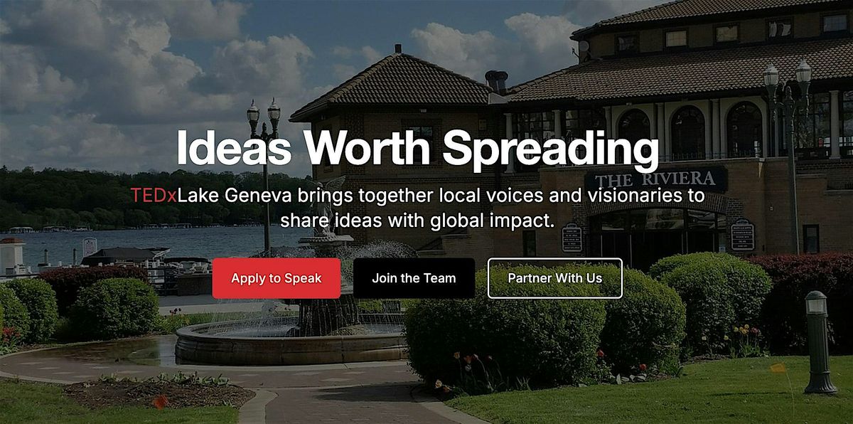 TEDx Lake Geneva