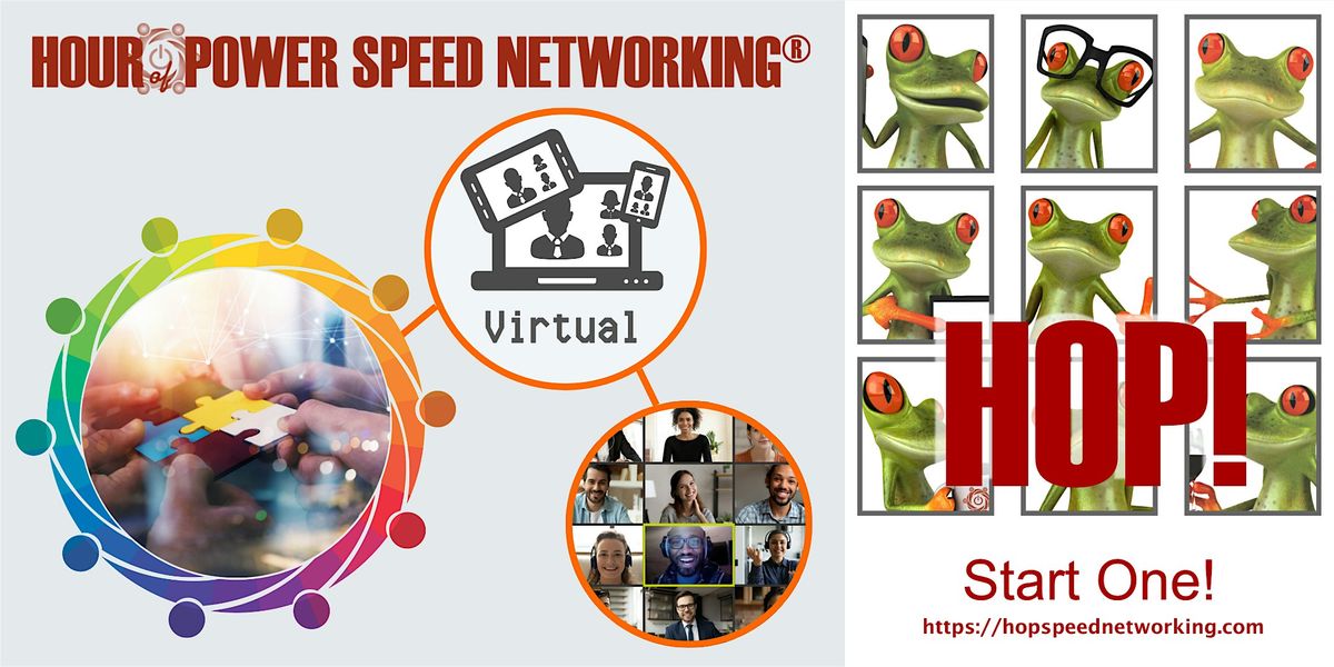 HOP Virtual Speed Networking San Diego, CA