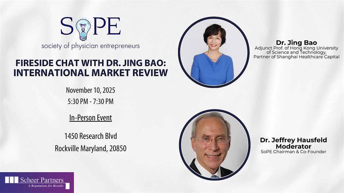 Fireside Chat with Dr. Jing Bao: International Market Review