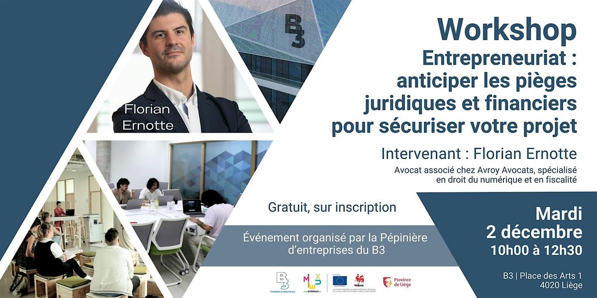 Entrepreneuriat : anticiper les pi\u00e8ges juridiques et financiers