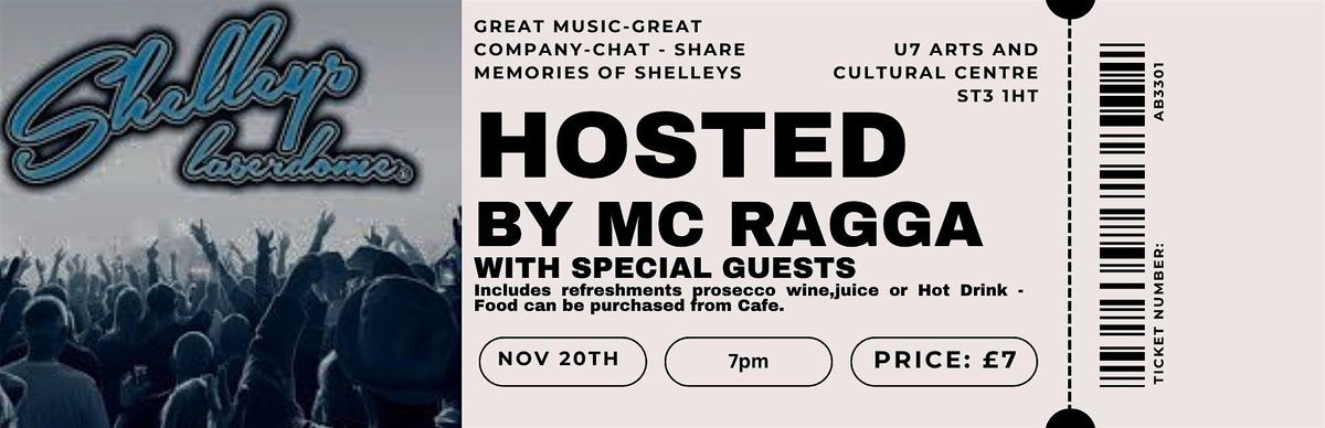 Poetry and Fizz with MC Ragga memories of rave at U7 arts and cultural ...