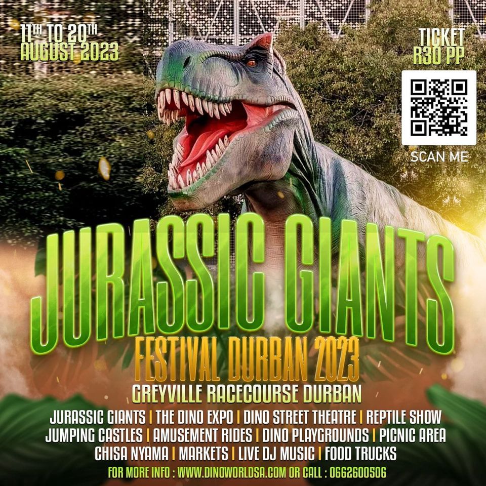 Jurassic Giants Festival Durban 2023 Durban, KZN, Kwa Mashu, NL