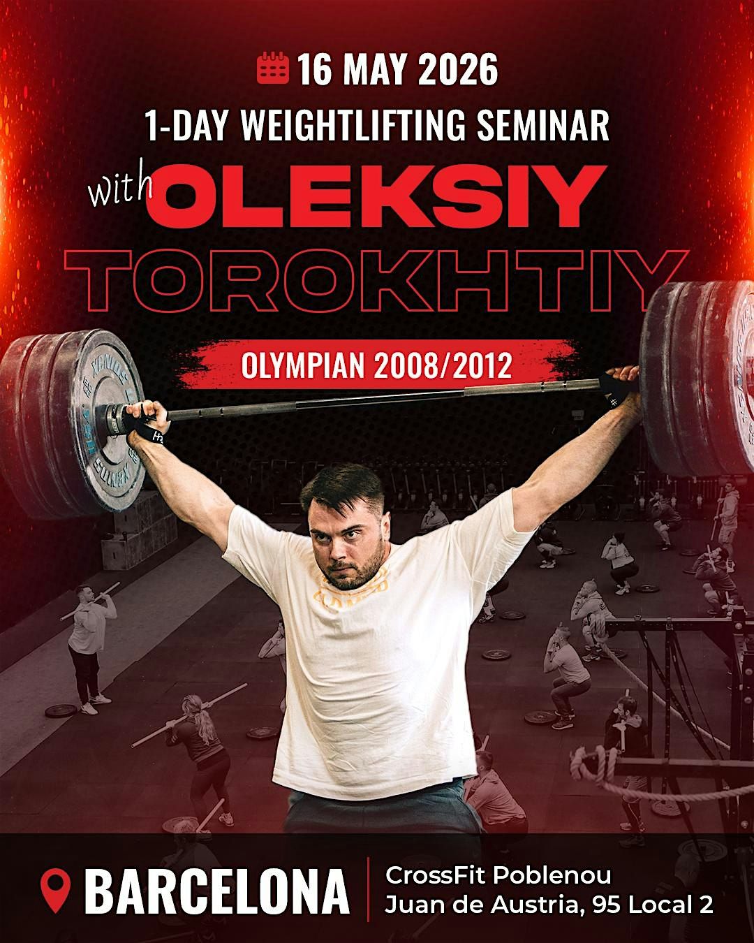 1-day Olympic Weightlifting Technique Workshop\/ Spain (Barcelona)