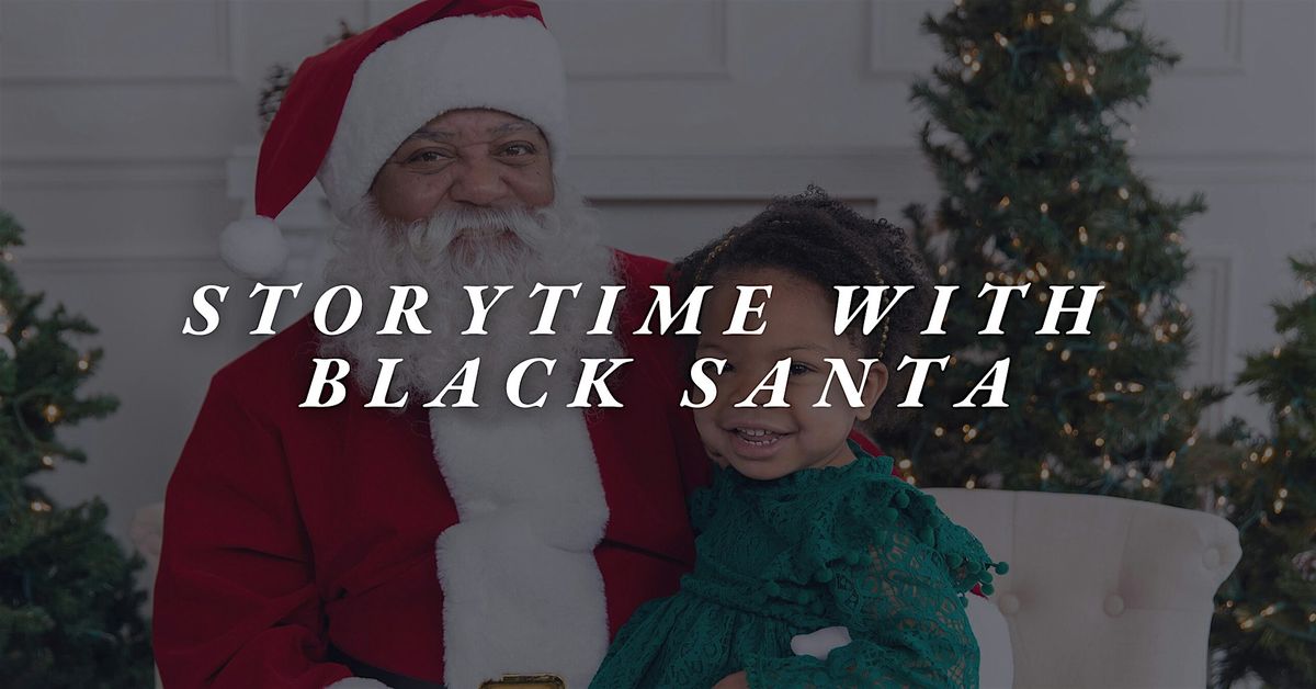 Storytime with Black Santa