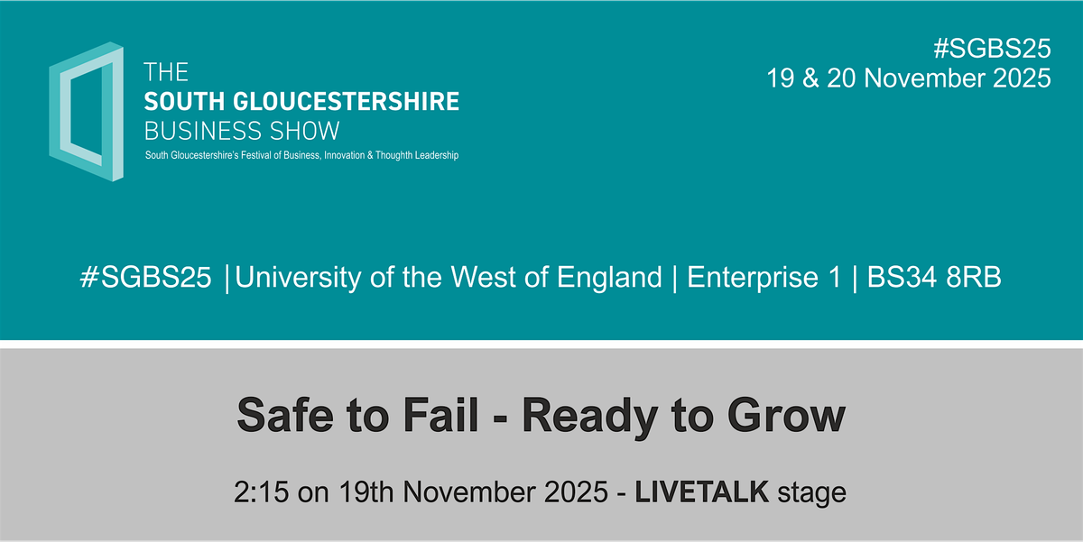 Safe to Fail - Ready to Grow