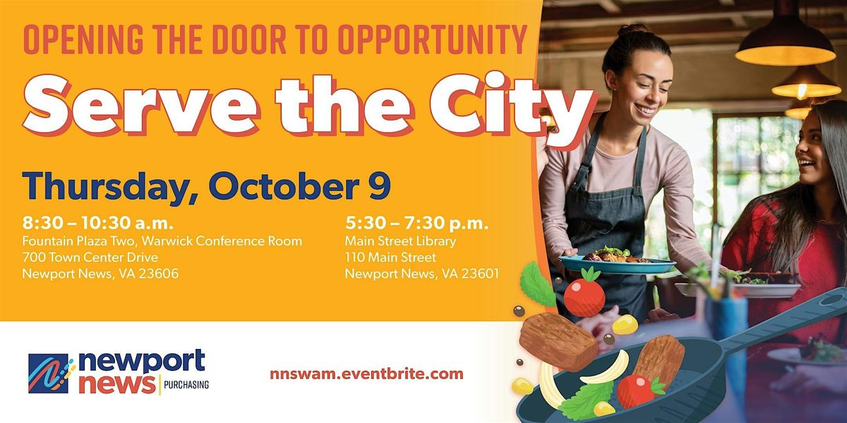 Serve The City: Food Service Provider Forum