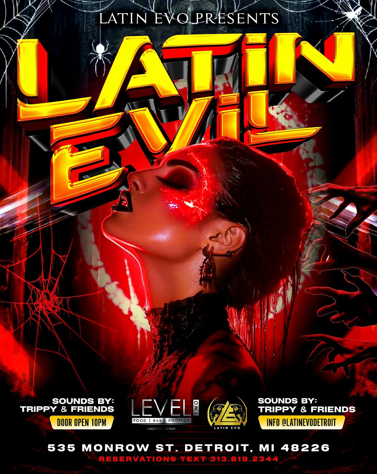 Latin Evil Halloween Party