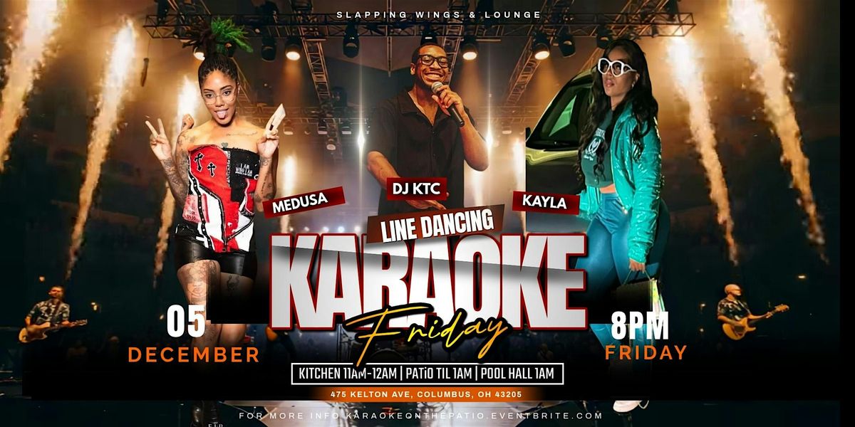 Friday Karaoke & Line Dancing
