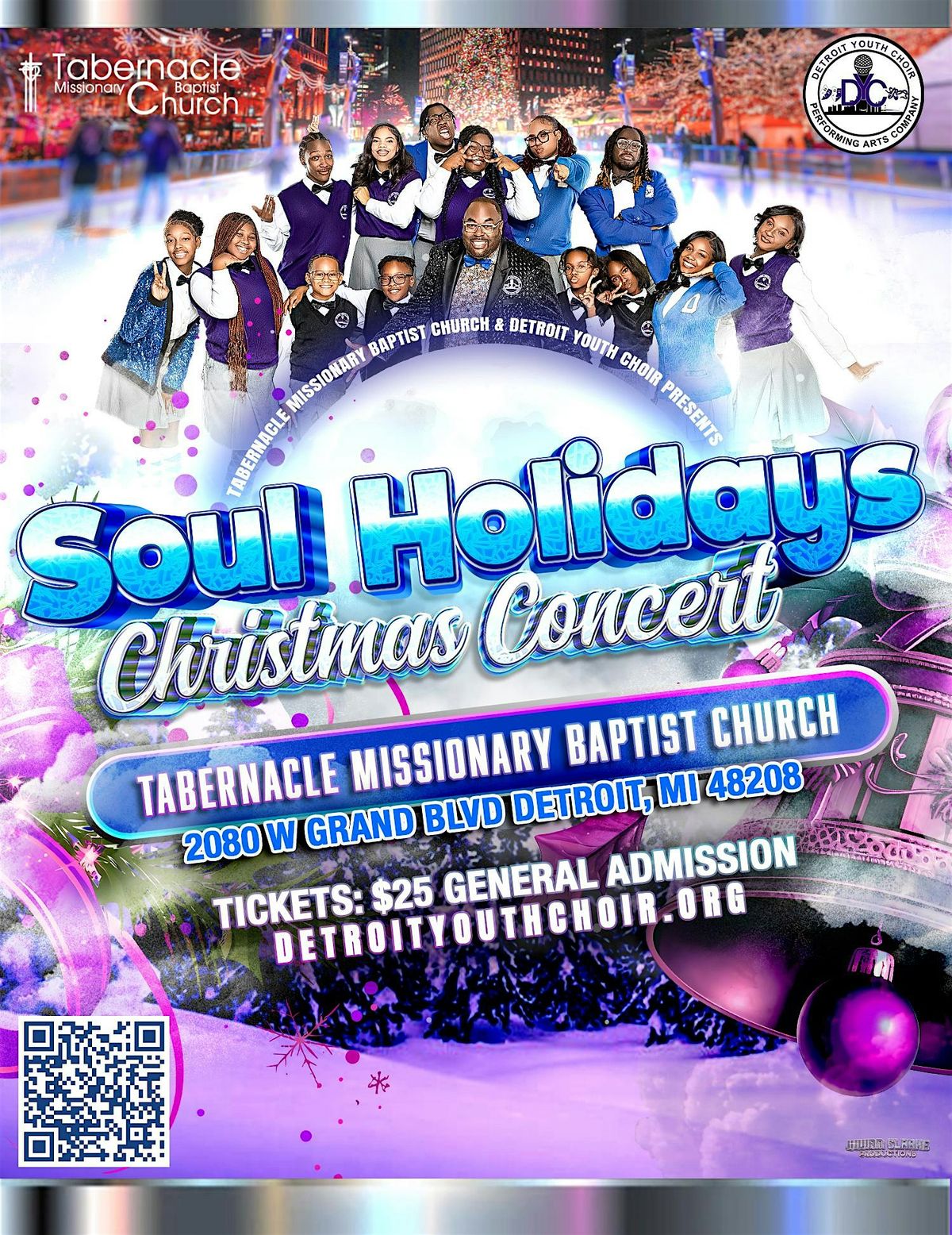 Detroit Youth Choir presents "Soul Holidays: A Celebration of the King!!"