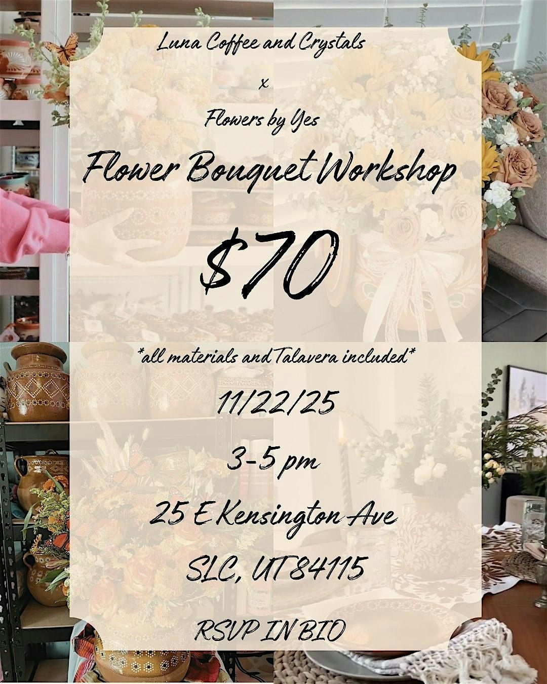 Flower Bouquet Workshop
