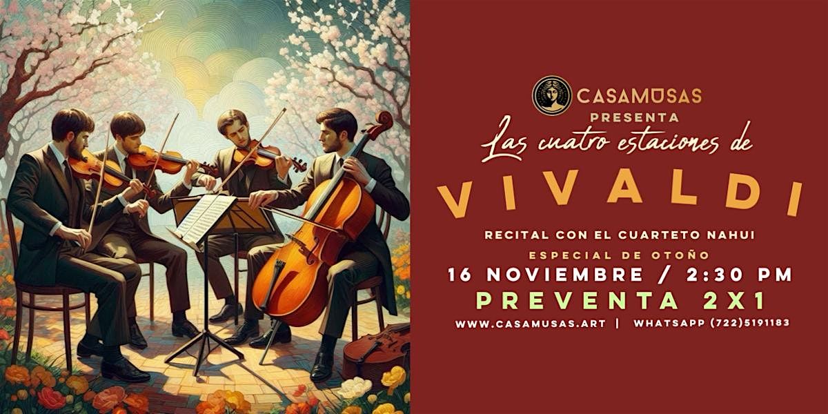 NOCHE VIVALDI | Las Cuatro estaciones