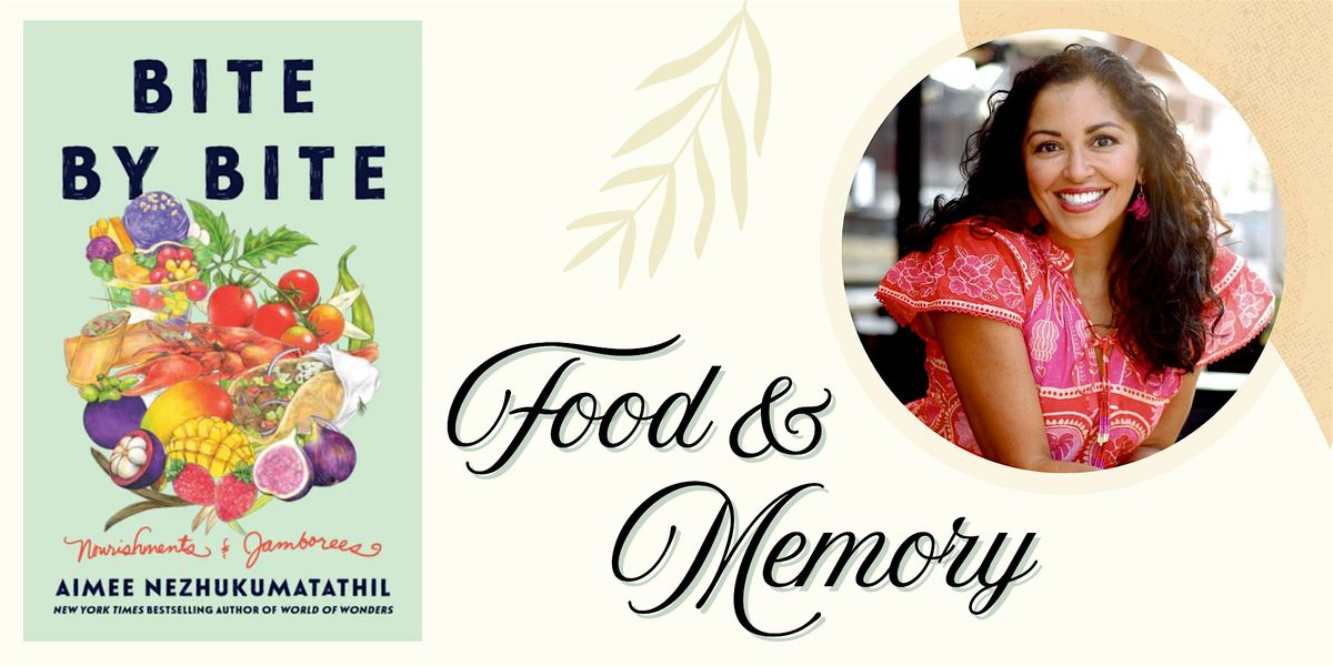 Food & Memory: Author Talk and Book Giveaway with Aimee Nezhukumatathil