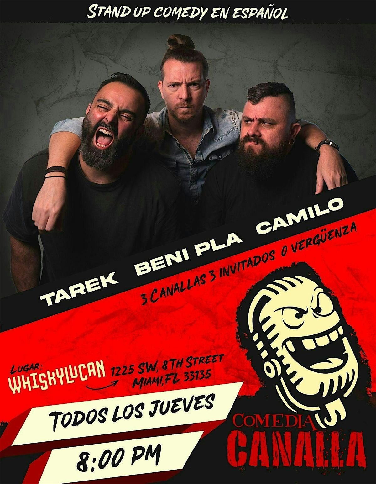 Comedia Canalla todos los jueves