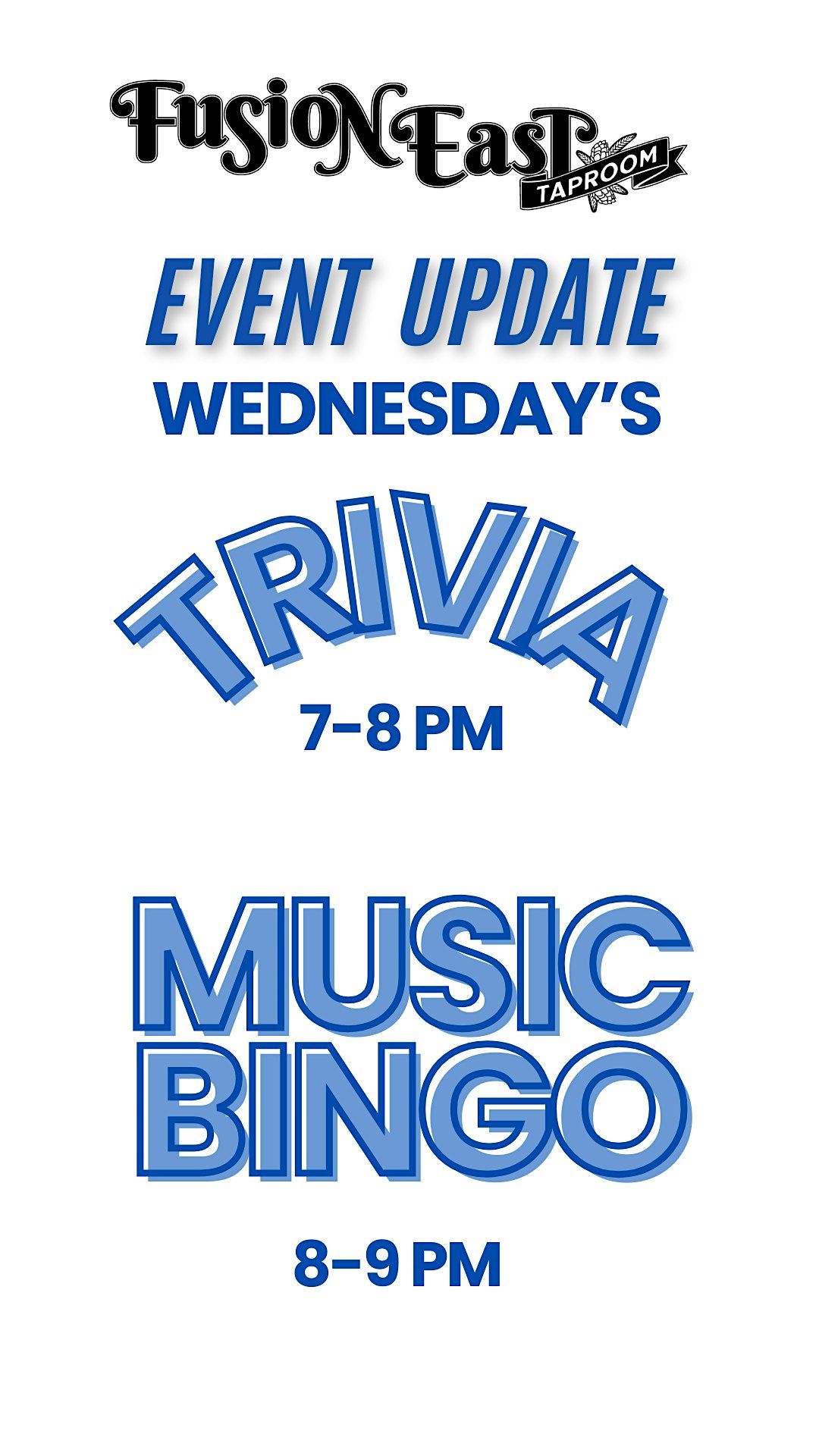 Trivia & Music Bingo