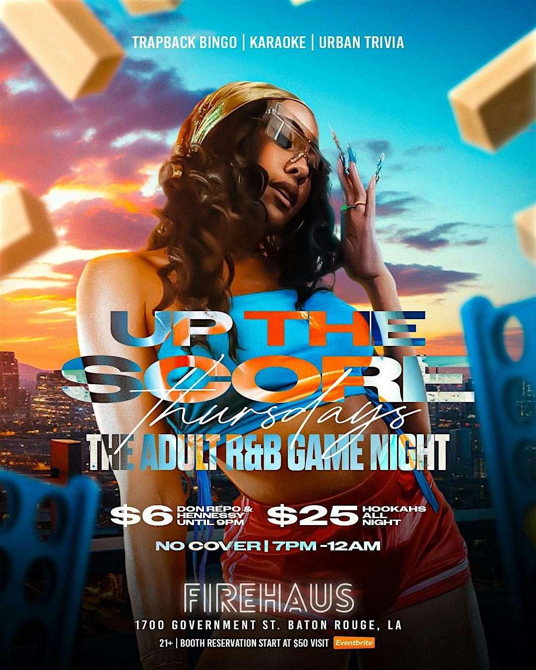 Up The Score Thursdays |The Adult R&B Game Night at Firehaus