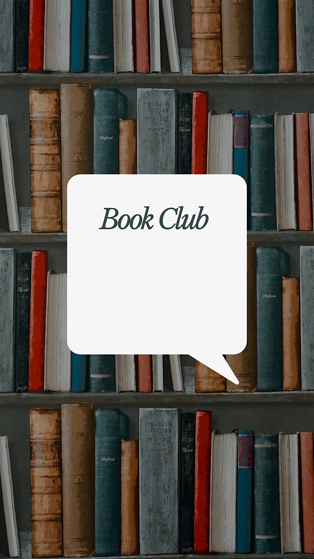 BWB at TMV Book Club