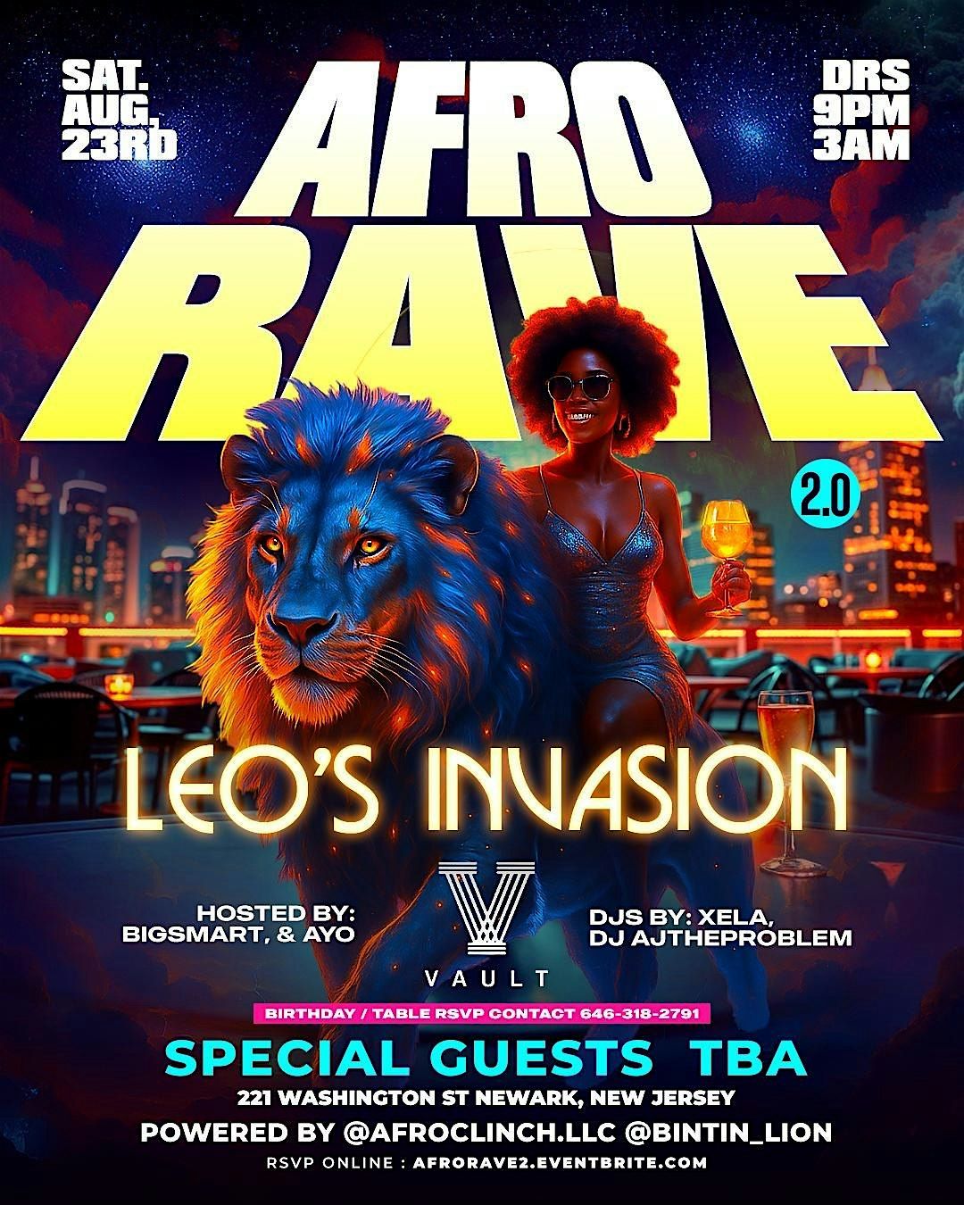 AFRORAVE 2.0 (LEO\u2019S INVASION) RoofTop