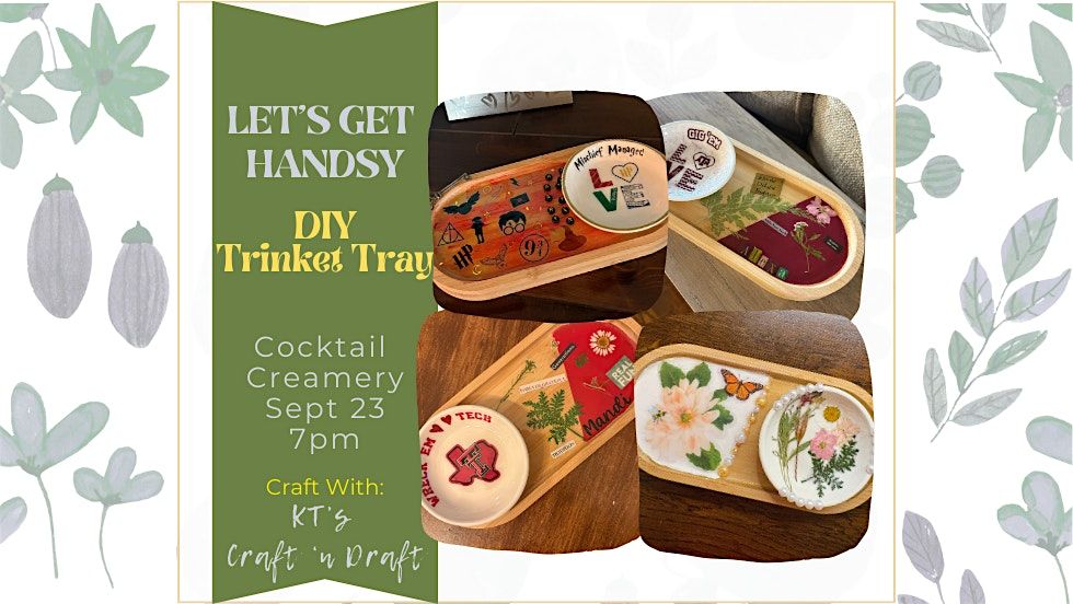 DIY Trinket Trays @ Cocktail Creamery