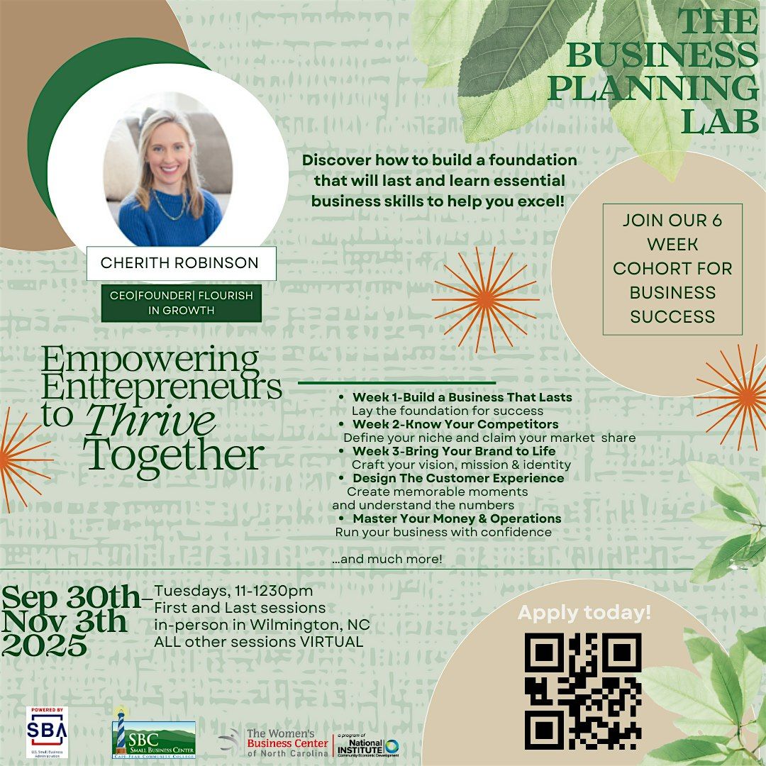 The Business Planning Lab