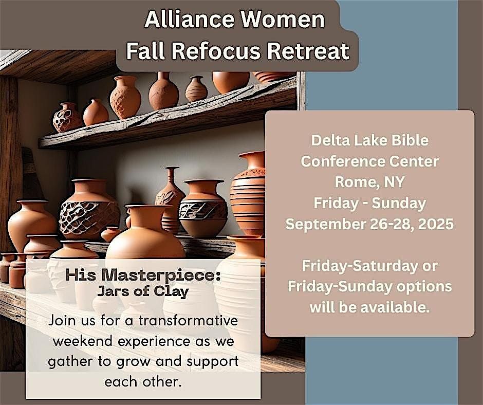 Northeastern District Alliance Women Fall Refocus Retreat