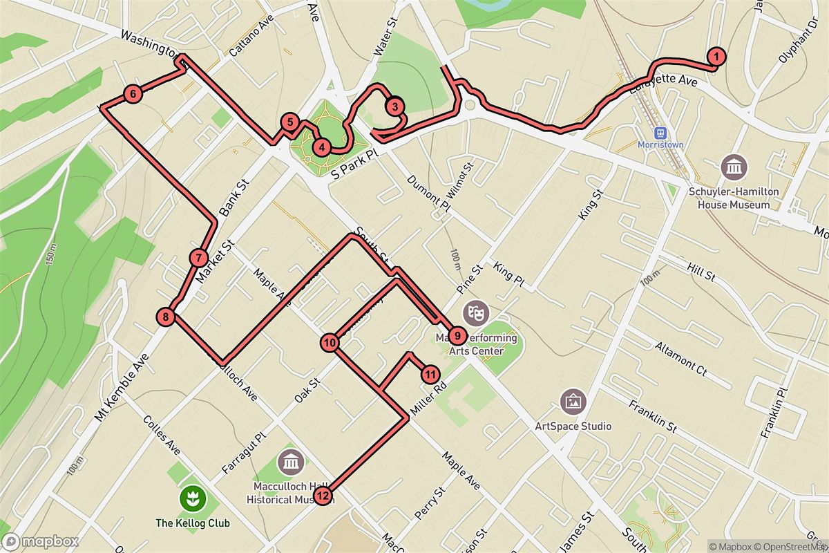 Morristown Audio Tour: Echoes of Revolution and Remarkable Lives