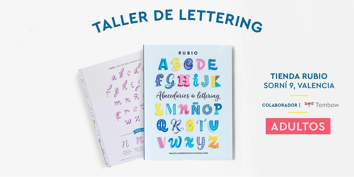 Taller de Lettering RUBIO de adultos LETRAS DE INVIERNO