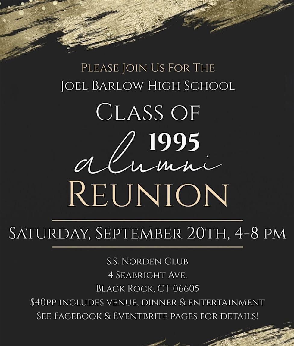 Joel Barlow High School 30th Reunion!