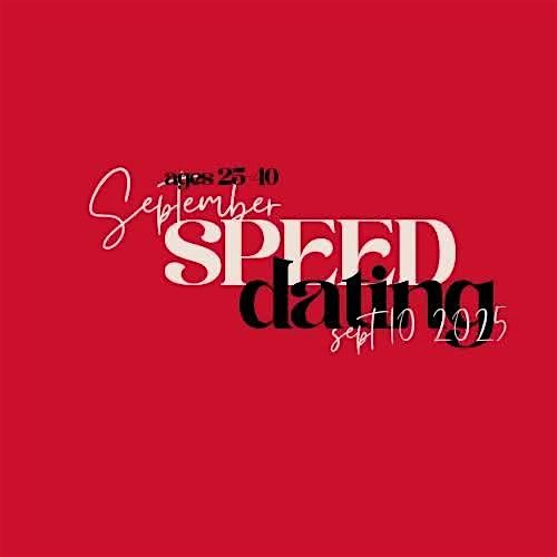Speed Dating | Ages 25-40