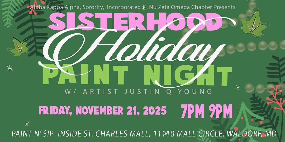 Sisterhood Holiday Paint Night