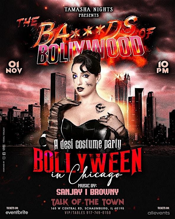 CHICAGO HALLOWEEN BOLLYWOOD - DESI COSTUME PARTY @ TALK OF THE TOWN