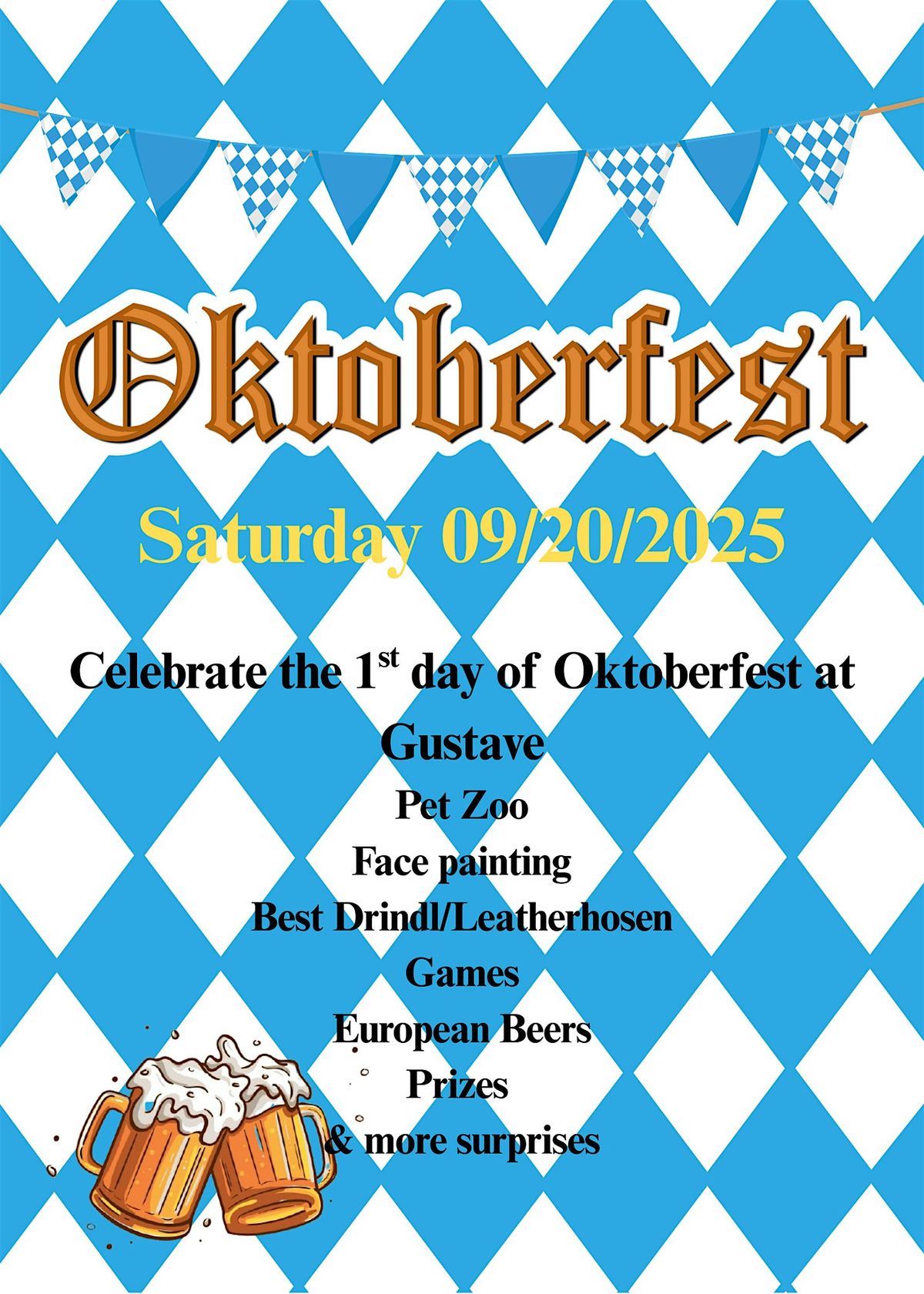 Oktoberfest at Gustave
