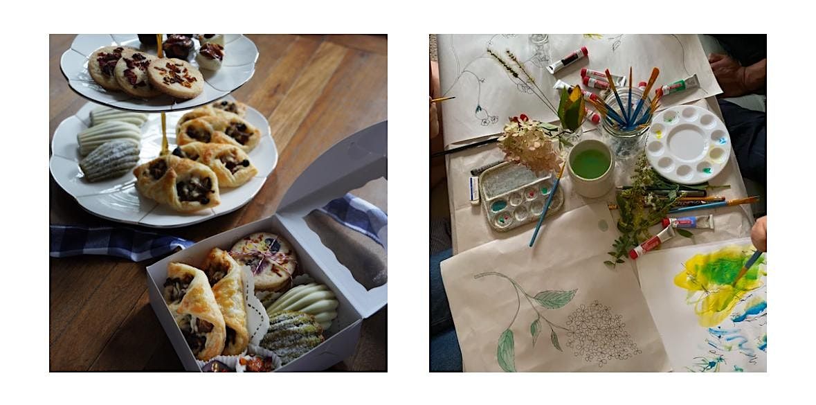 PALETTES & PLATES BOTANICAL ART MAKING WORKSHOP WITH AFTERNOON TEA
