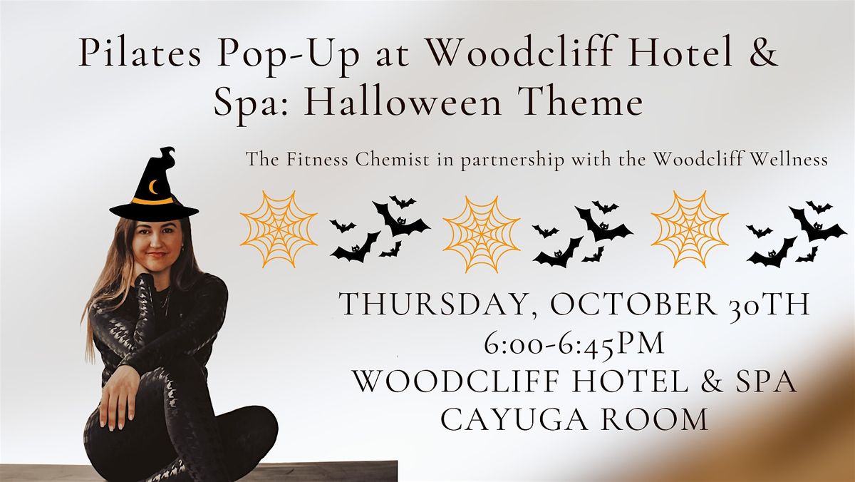 Pilates Pop-Up: Halloween Theme at Woodcliff Hotel & Spa