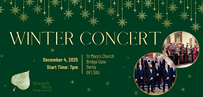 Winter Concert, hosted by Women's Work (Derbyshire) Ltd