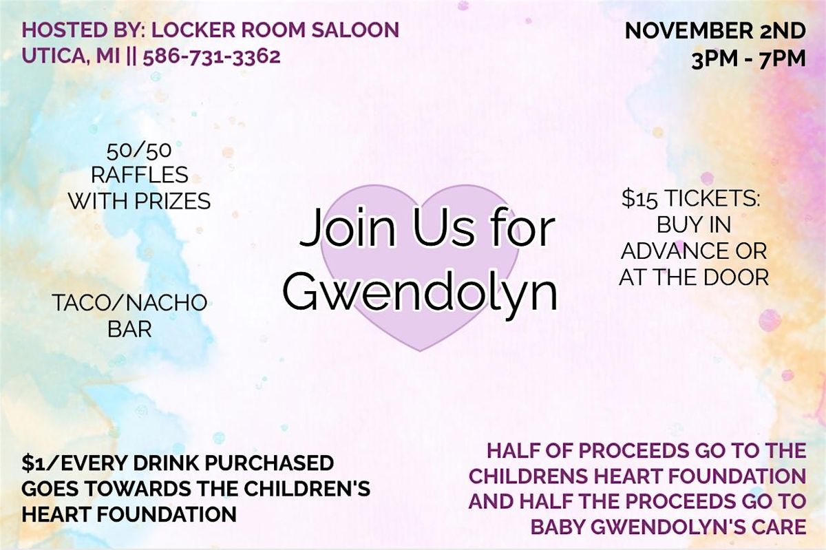 Gwendolyn\u2019s Fundraiser