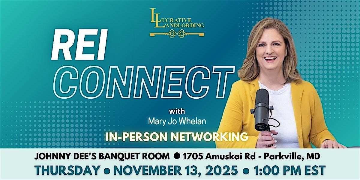 REI Connect \u2728 IN-PERSON NETWORKING 11.13.25