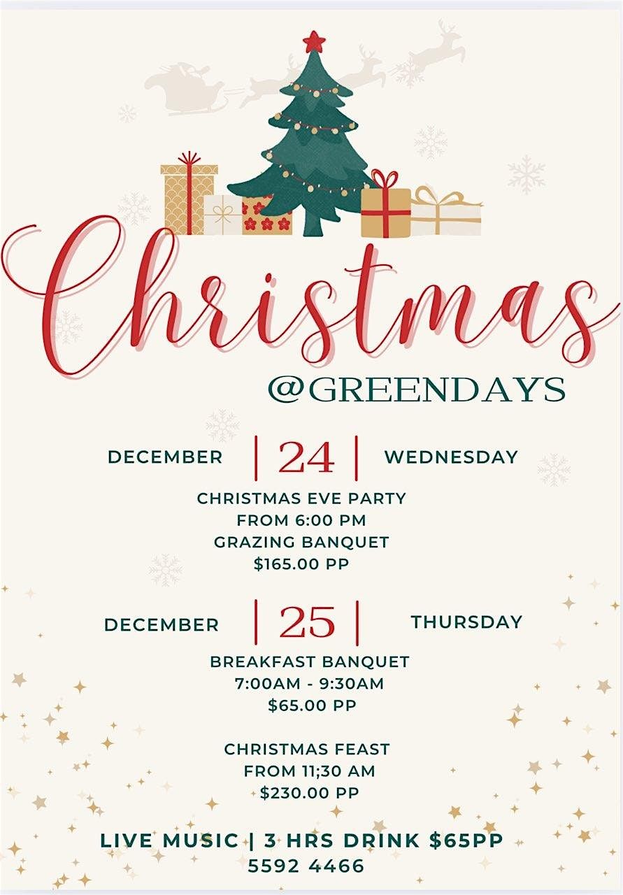 Christmas Eve Party @ Greendays