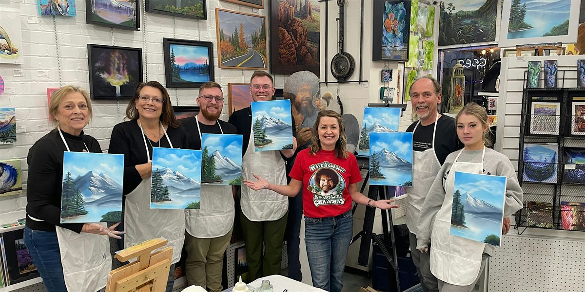 Learn to Paint Like Bob Ross With Certified Bob Ross Instructor\u00ae Jen DeVore