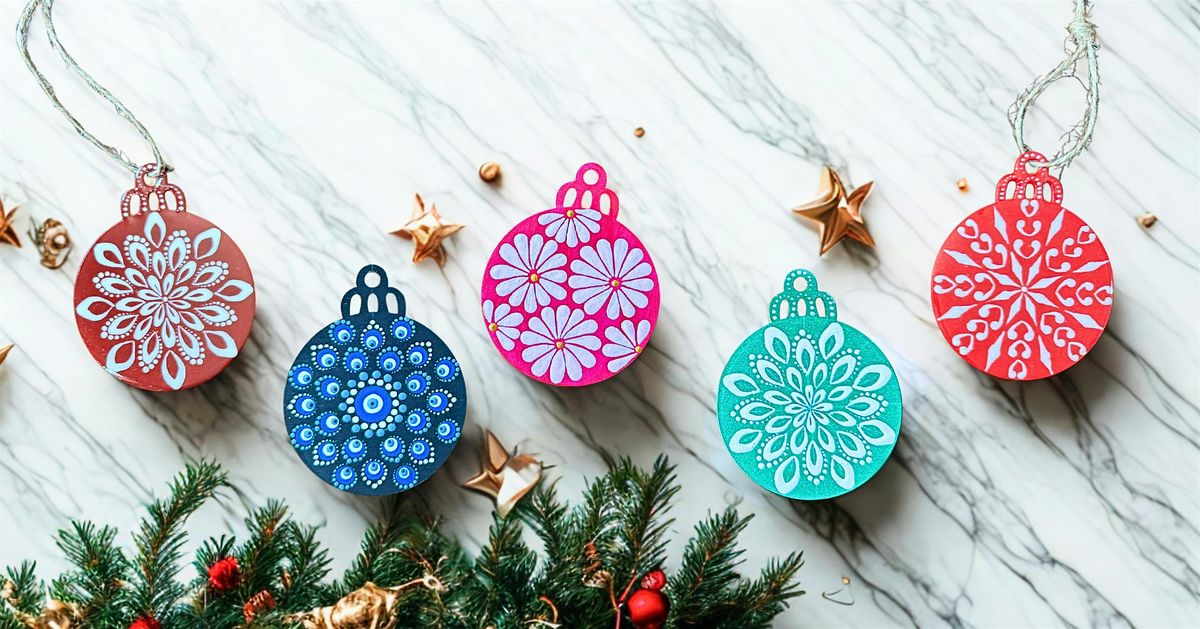 Christmas Ornaments painting workshop