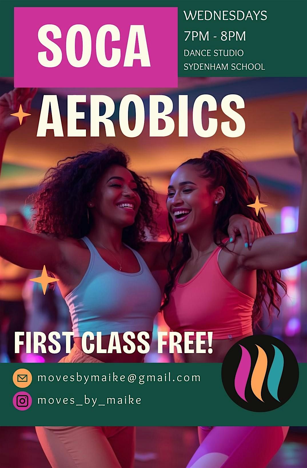 Moves By Maike Soca Aerobics Fitness class