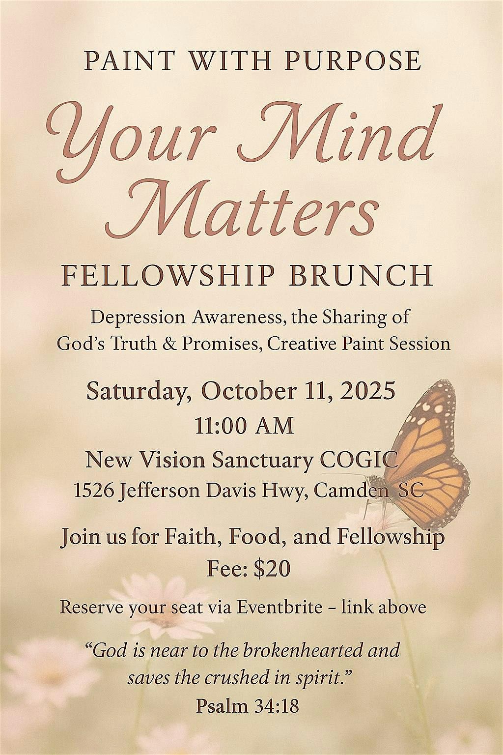 Your Mind Matters : Paint with Purpose Brunch