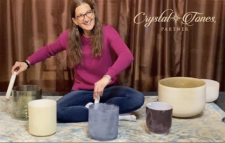 Binaural Beats  Crystal Bowl Sound Meditation with Rev. Aalia Kazan