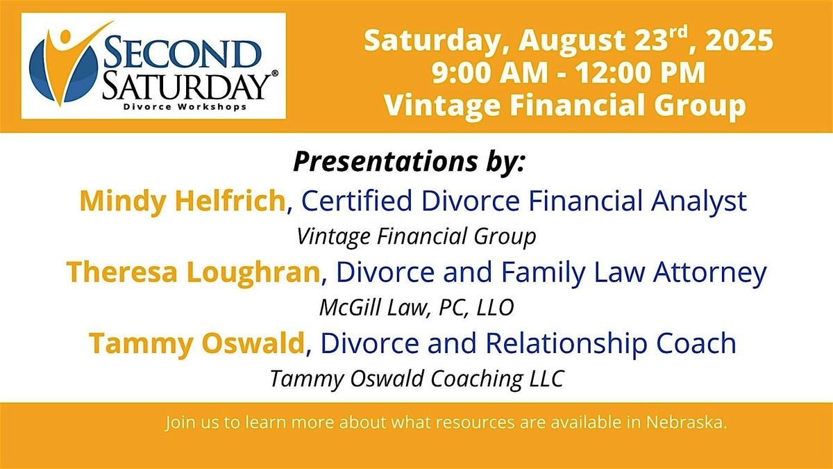 Second Saturday: Divorce Workshop