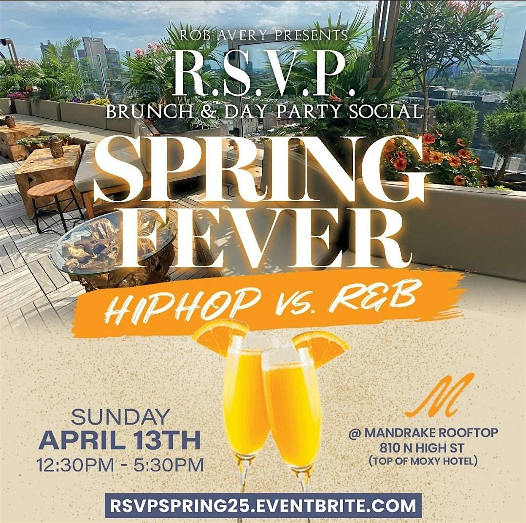 RSVP SPRING FEVER HIP-HOP vs R&B Brunch & Day Party Social