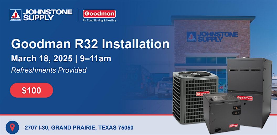 Goodman R32 Sensor Goodman R32 Installation at Johnstone Supply, Grand Prairie on 18th ...