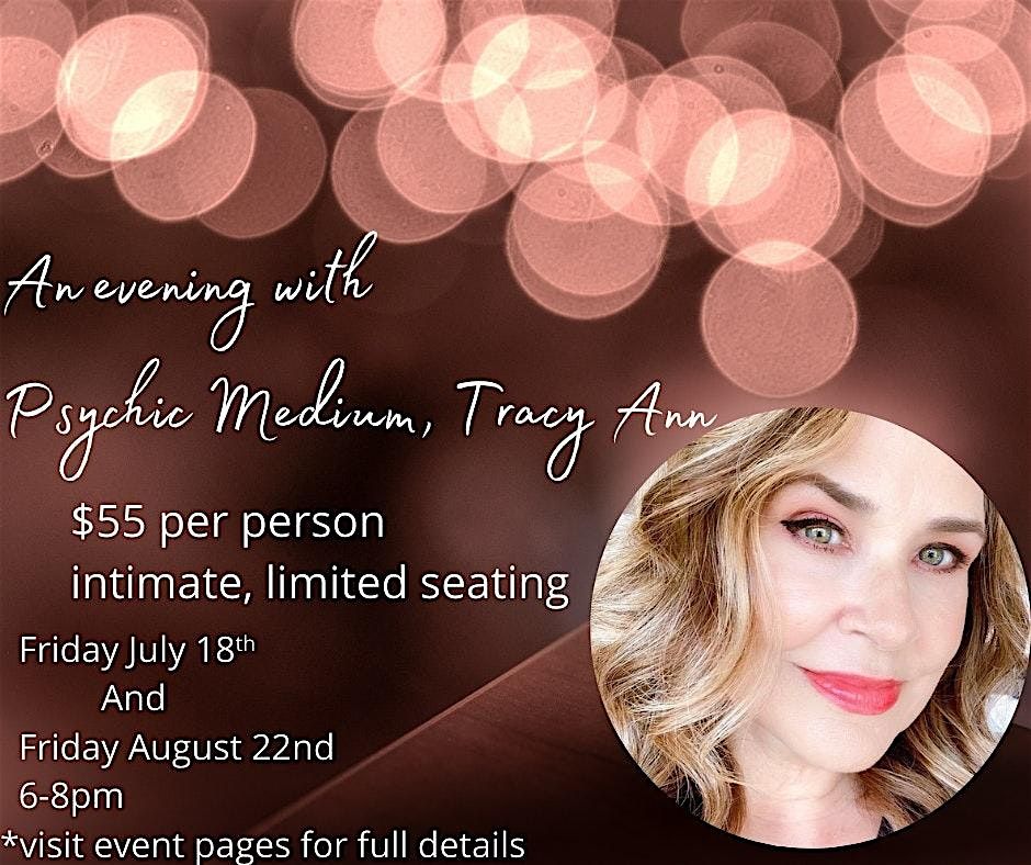8\/22 Psychic Medium, Tracy Ann at the Grey Goat