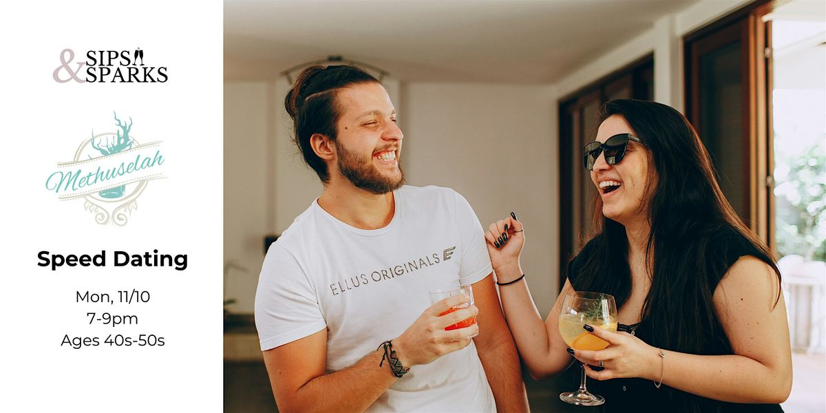 Speed Dating Ages 40s-50s in Pittsfield, MA at Methuselah Bar and Lounge