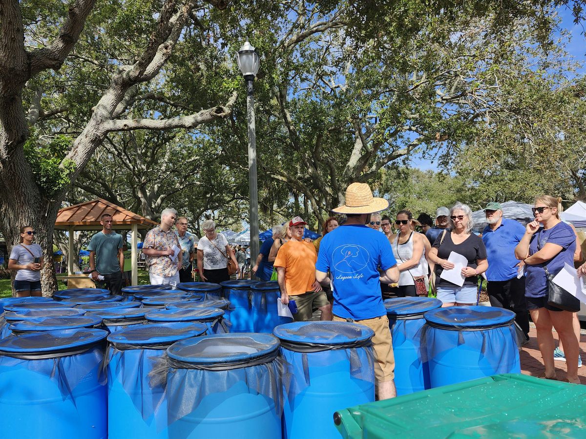 Rain Barrel Workshop at the Indian River Lagoon Day