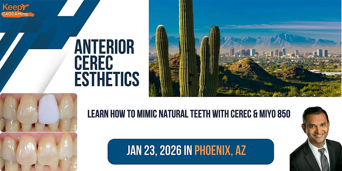 Anterior CEREC Esthetics ( Phoenix,AZ)